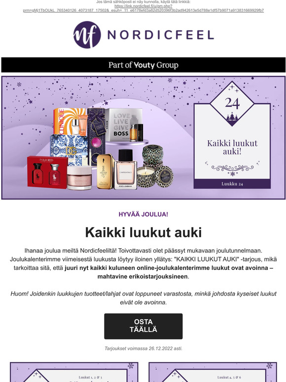 KAIKKI LUUKUT AUKI❤️🎅 Hyvää joulua!🎄🎁