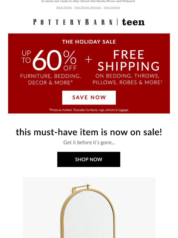 Pottery Barn Kids Now on SALE and we wanted you to be the first to