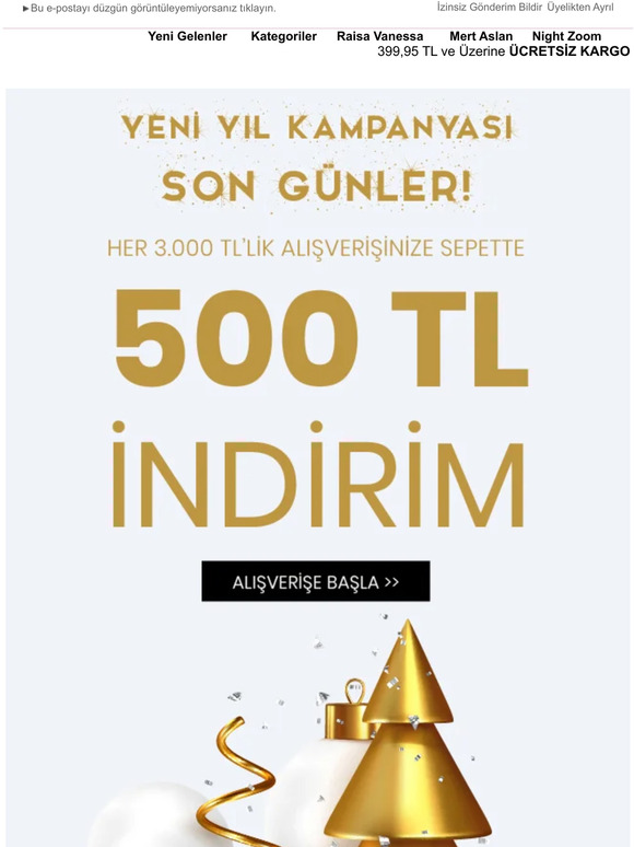 adL'de Yeni Yıl Kampanyasında Son Günler! 🎁