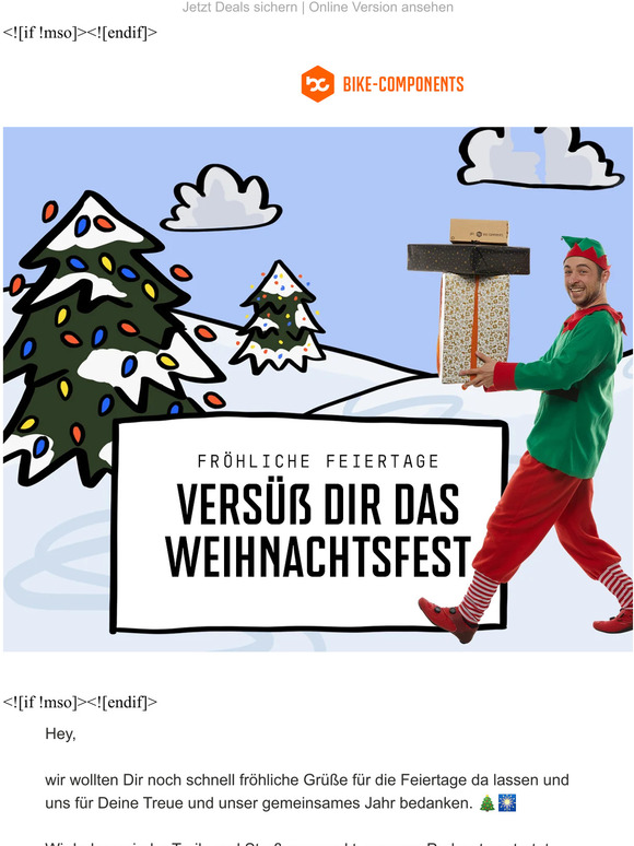 ✨ Weihnachtsgrüße von bike-components