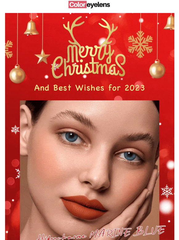 Coloreyelens 🎄Merry Christmas! 🎅 And Best Wishes for 2023! 🎊 Milled