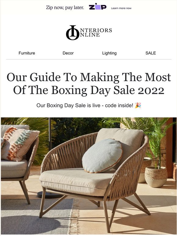 Our Guide To Making The Most Of The Boxing Day Sale 2022