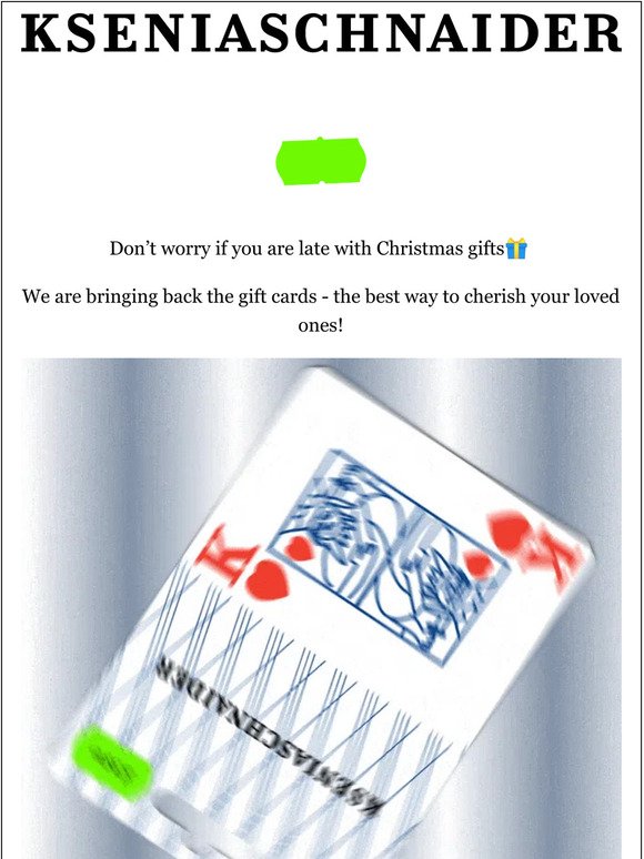 Gift the card!
