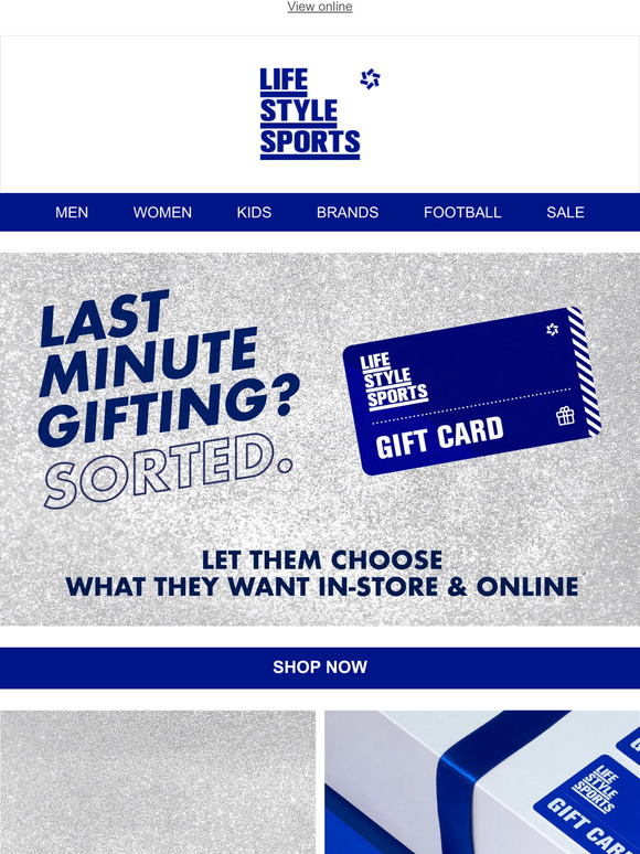 Life Style Sports: Easy Gifting With EGift Cards | Milled