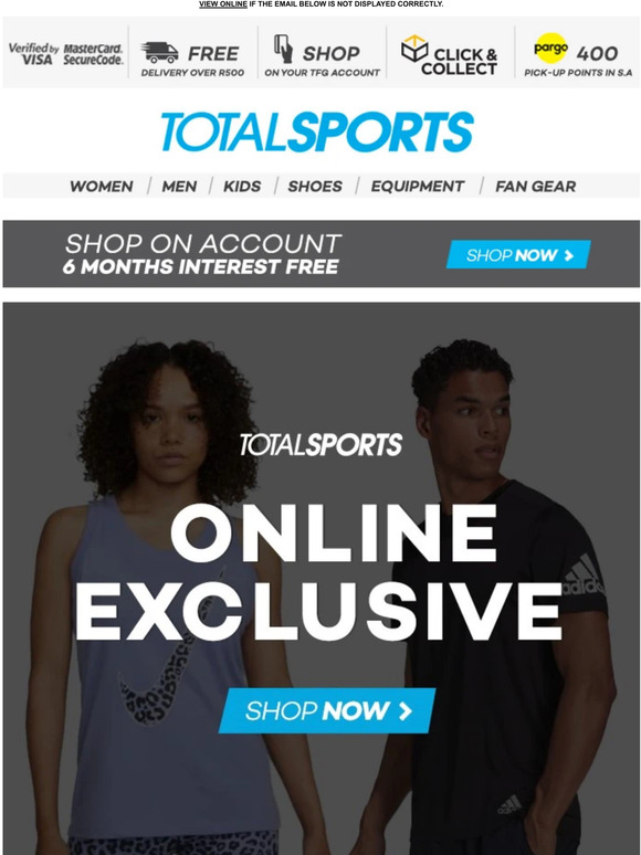 Total Sports Online: New Must-haves! Exclusively Available Online 🔥 ...