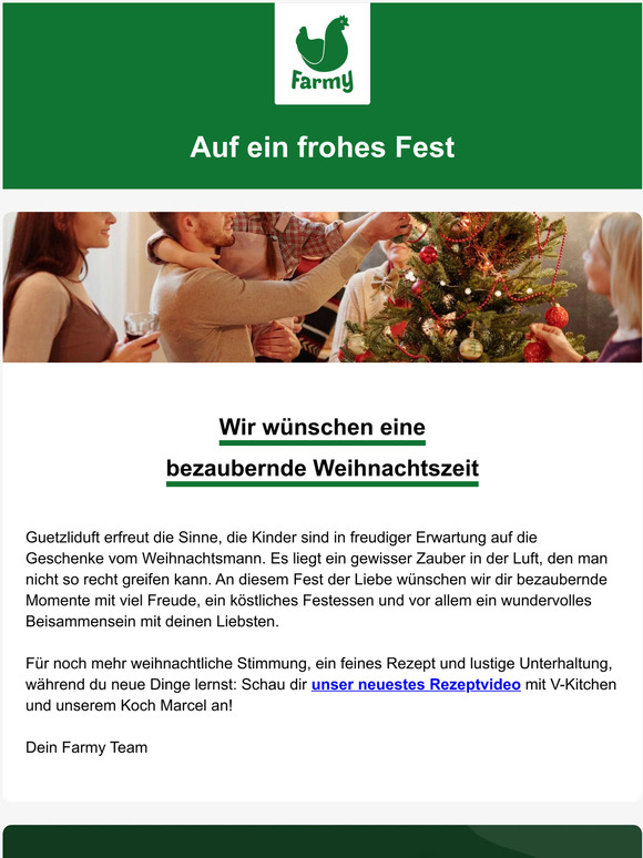 Farmy wünscht schöni Wiehnachte! 🎄