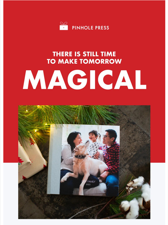 Pinhole Press Buy a photo book NOW for them to customize later Milled