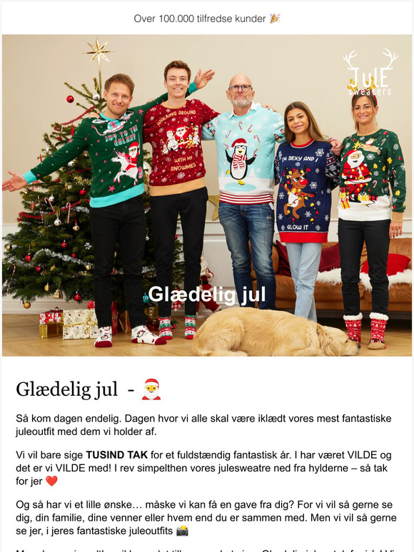 Glædelig jul fra alle os ❤️