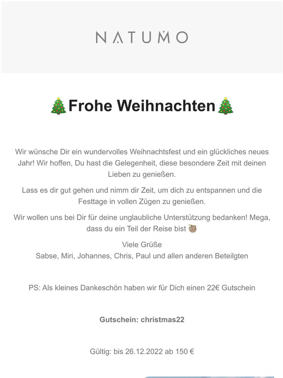 Frohe Weihnachten 🎄