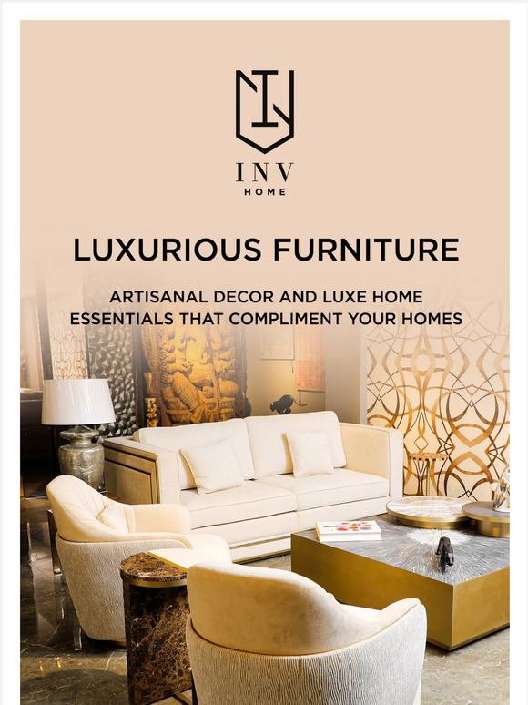 INV - Create opulent living spaces with cozy and comfortable designs