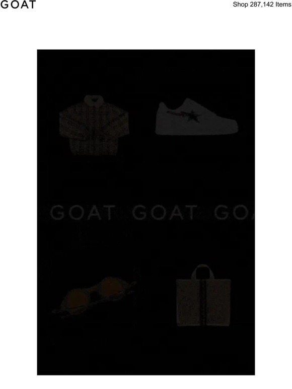 GOAT [SEED] It’s not too late. GOAT Gift Cards are available Milled