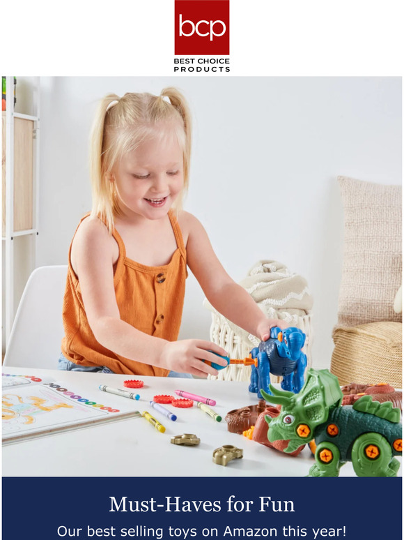 Best Choice Products Introducing 2022's Top Selling Toys 👏 Milled