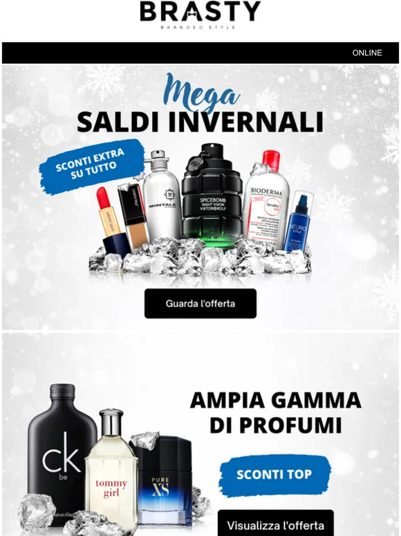 ❄️ Sono iniziati i MEGA SALDI invernali! ❄️