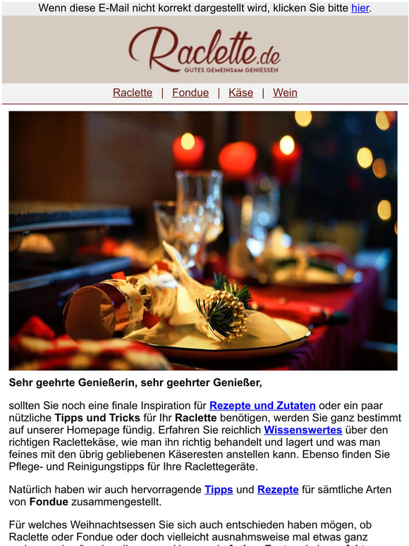 Profi-Tipps für Ihr Festmahl