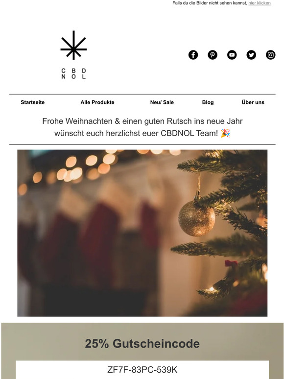 Frohe Weihnachten & ein gutes neues Jahr 🎉