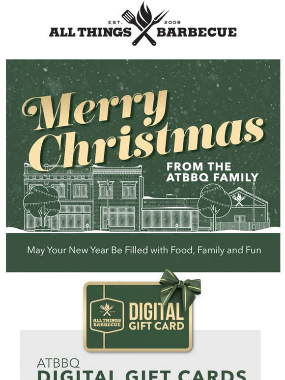 All Things Barbecue Our Best Wishes to You and Yours Milled