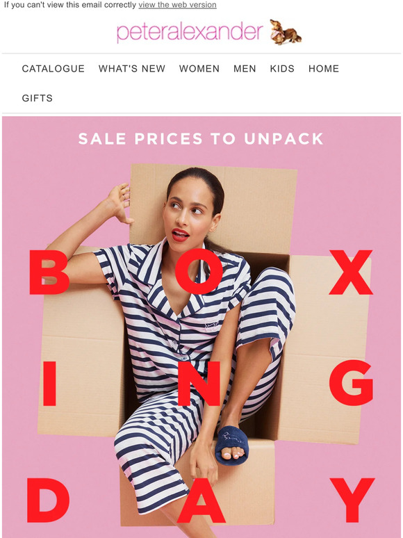Peter Alexander New Zealand Unpack up to 50 Off, our Biggest Sale of