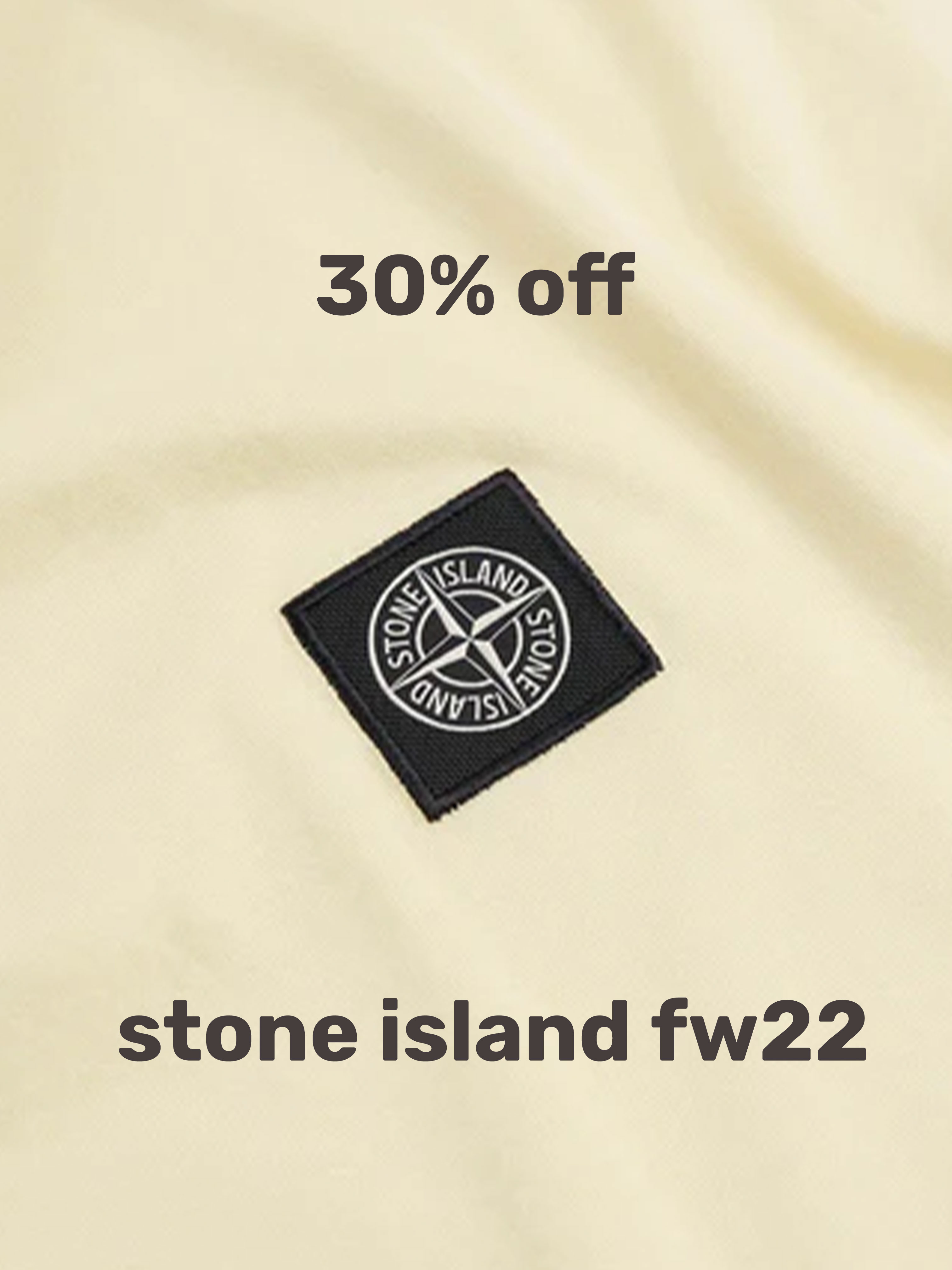 Stone island 2025 private sale