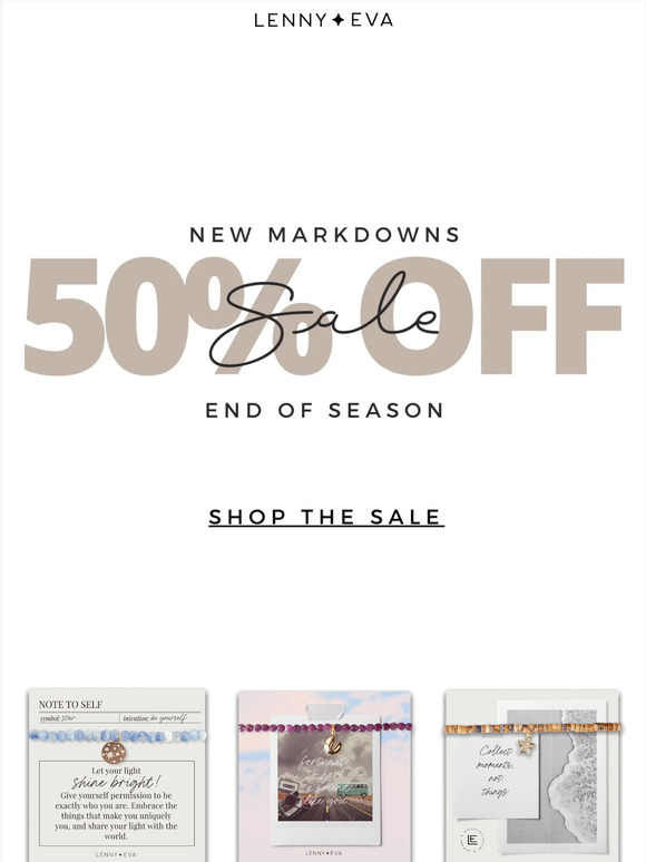 Winter Clearance Starts NOW