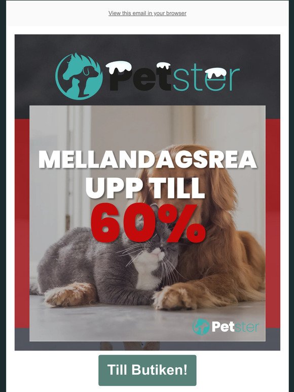 MELLANDAGSREA - UPP TILL 60%