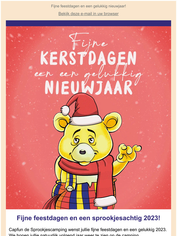🎉 Fijne kerstdagen en een sprookjesachtig 2023 ✨