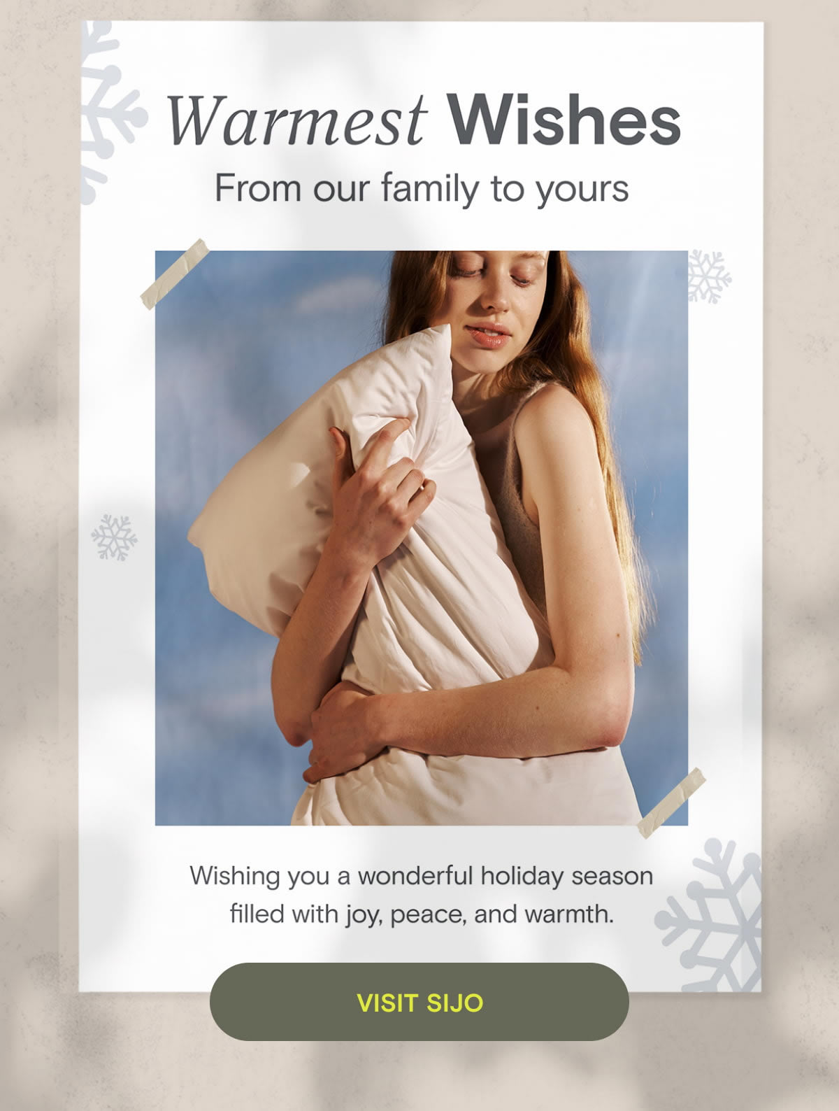 Warmest Wishes from our family to yours