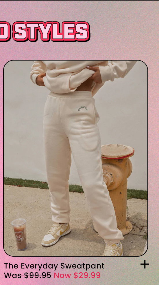 Shop Everyday Sweatpant in Ivory