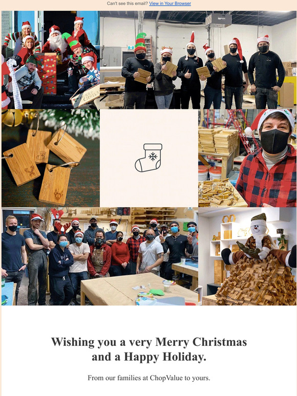 Happy Holidays from ChopValue