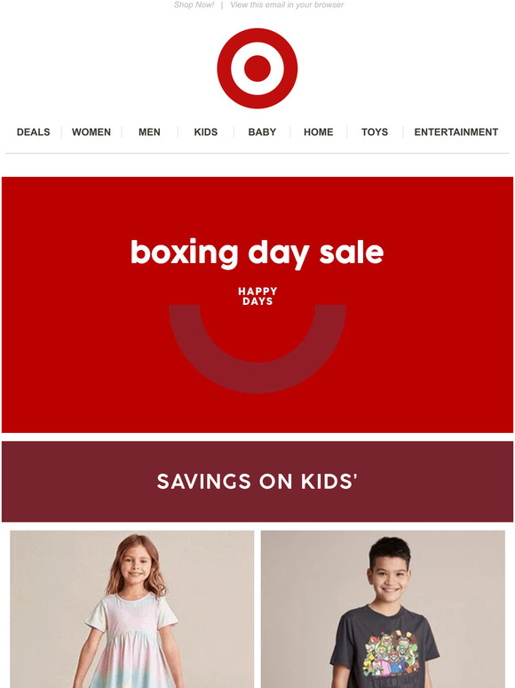 Target Australia 🏃 NEW Boxing Day Deals NOW ON Instore & Online Milled