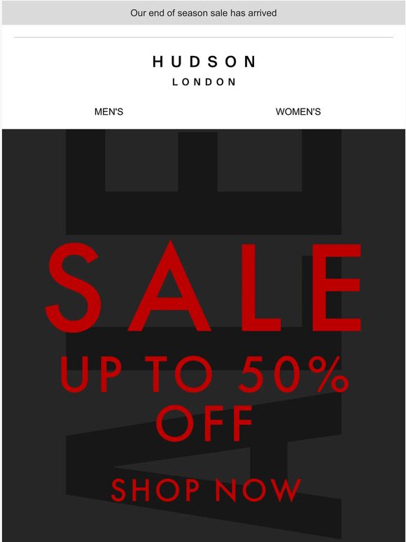 Sale has arrived | Up to 50% off