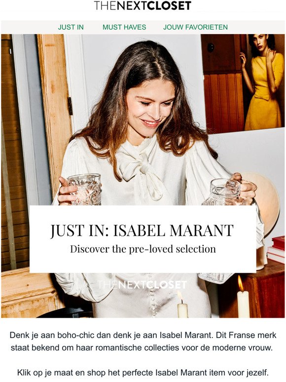 Just In: Isabel Marant