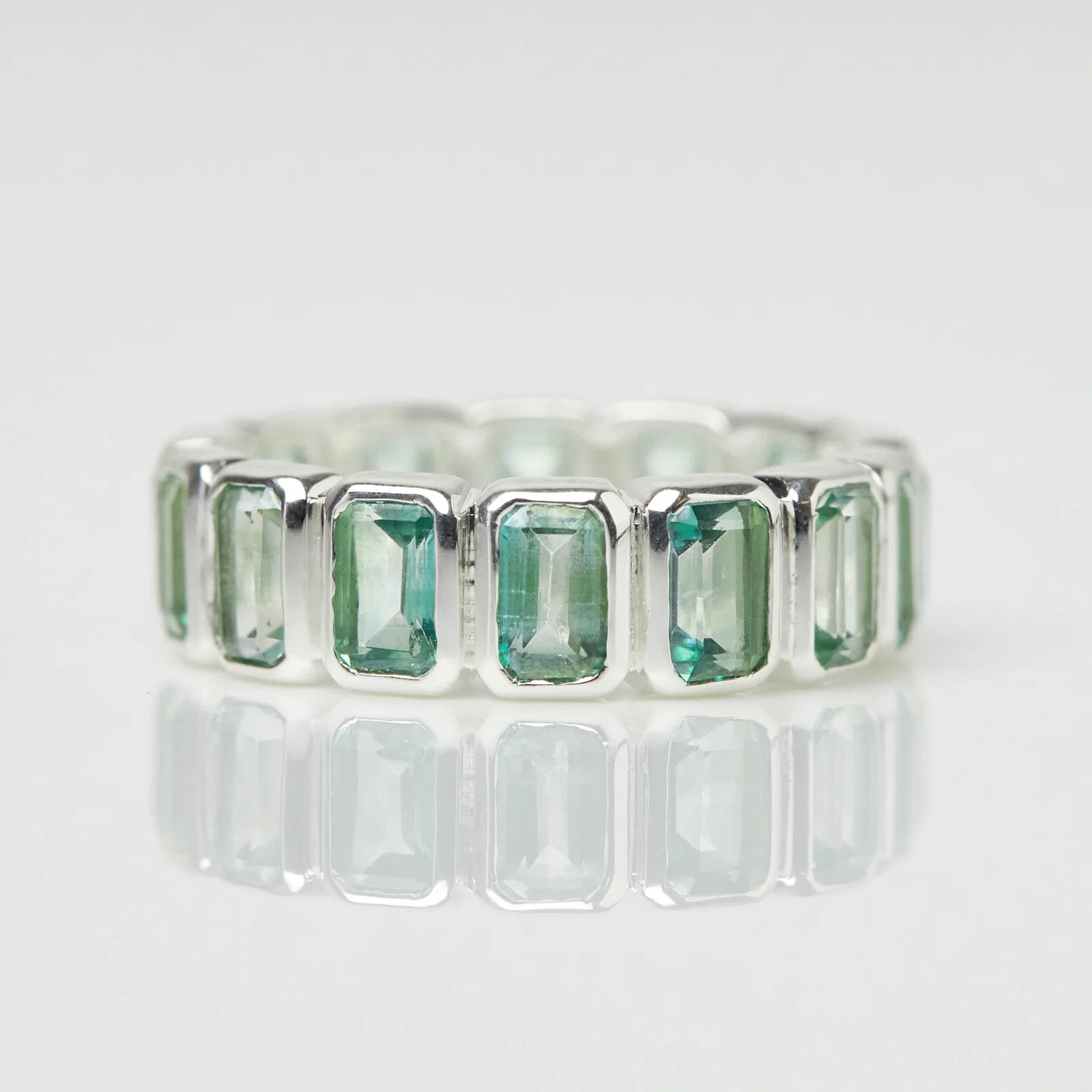 Image of Believe in Magic Fern Green Topaz Ring