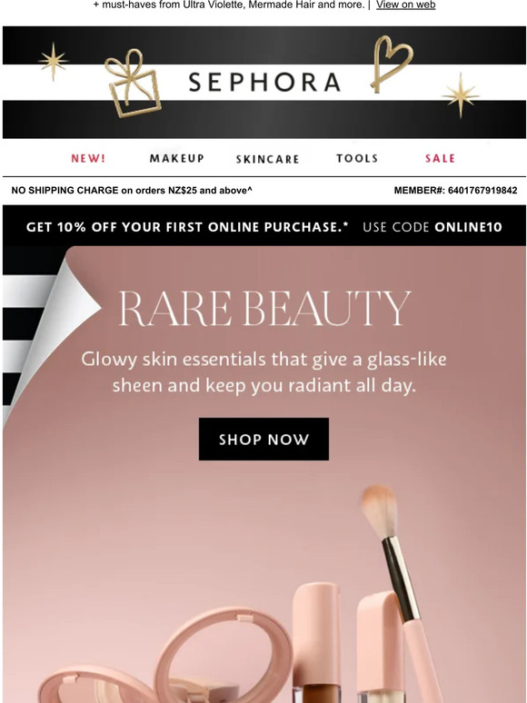 Does Sephora Have Rare Beauty