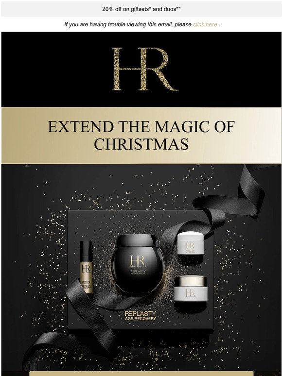 Exclusive offer : extend the magic of Christmas