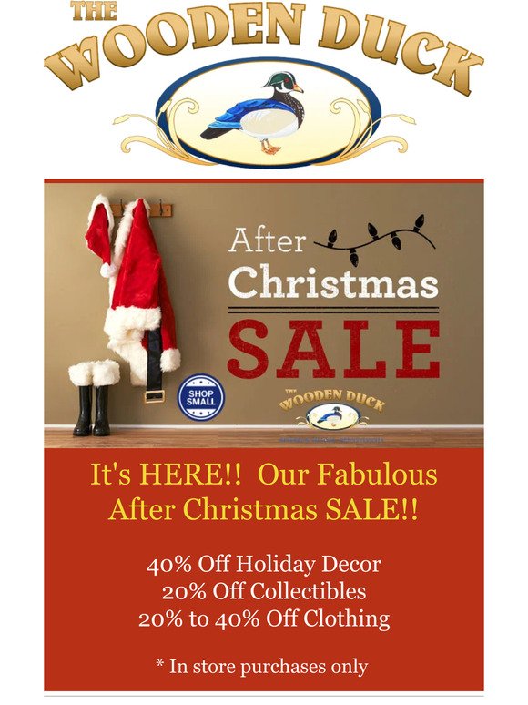 🎄 After Christmas Sale - 20% to 50% off  ﻿ ﻿  ​