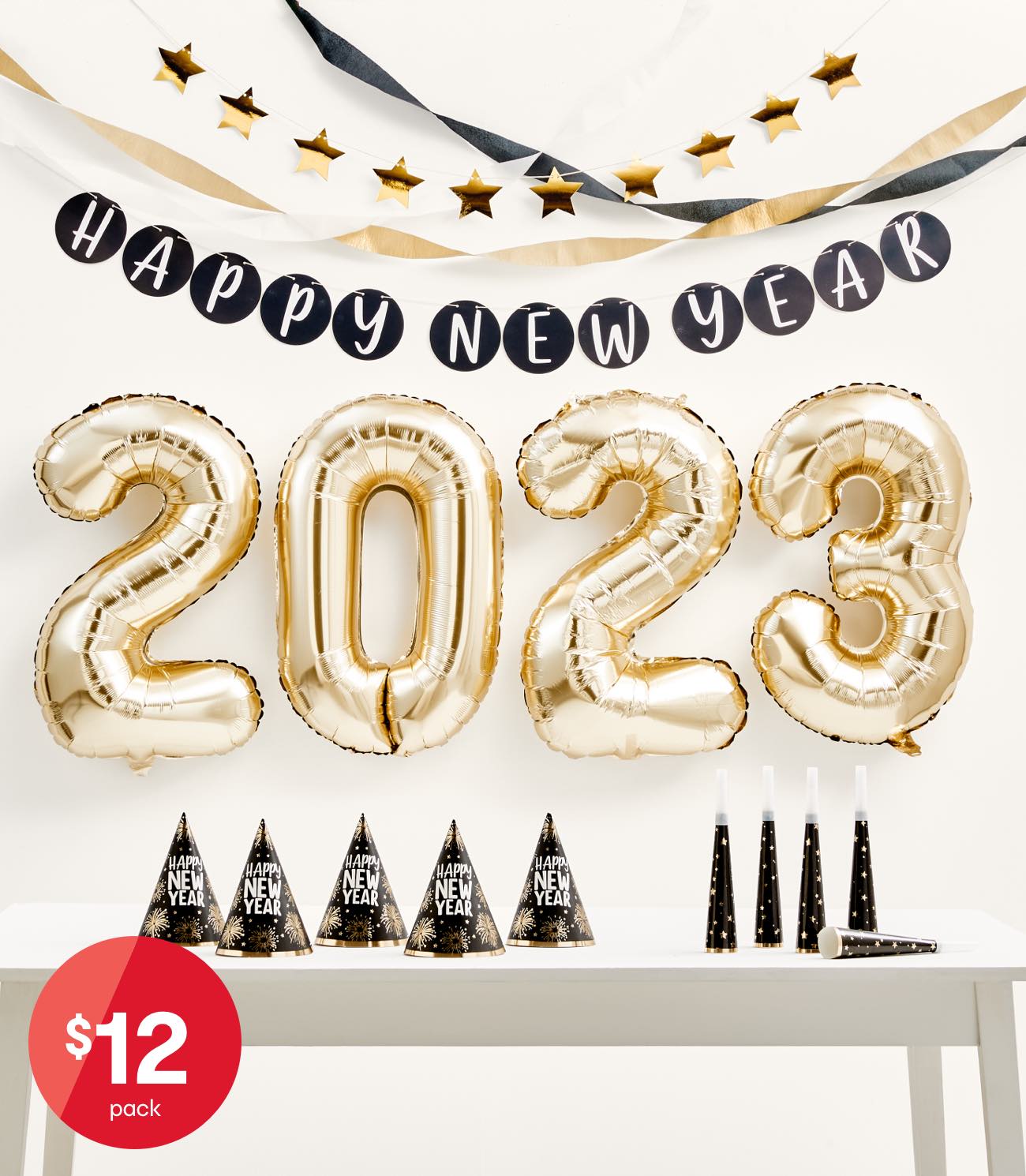 NYE party kit $12pk.
