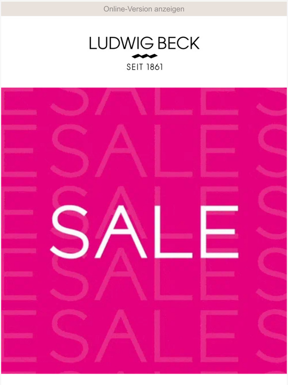 SALE: Jetzt Highlights sichern