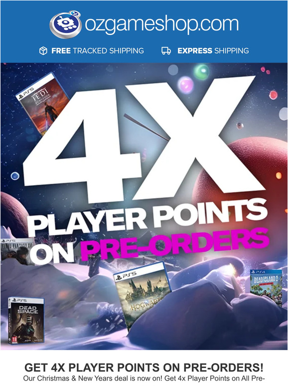 🎇 Get ready for 2023 with 4x Player Points!