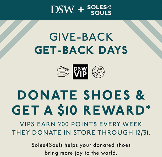 Dsw vip $1 on sale off