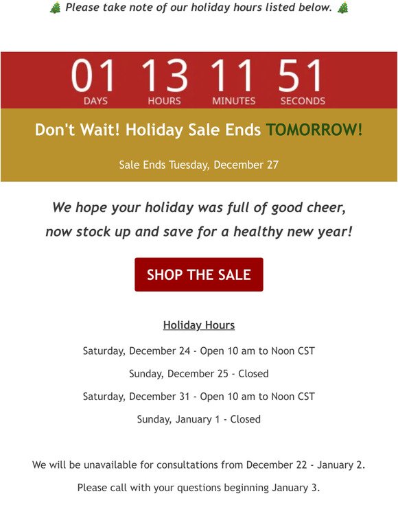 [SALE] Don't let this pass you by! Up to 70% off ends tomorrow!