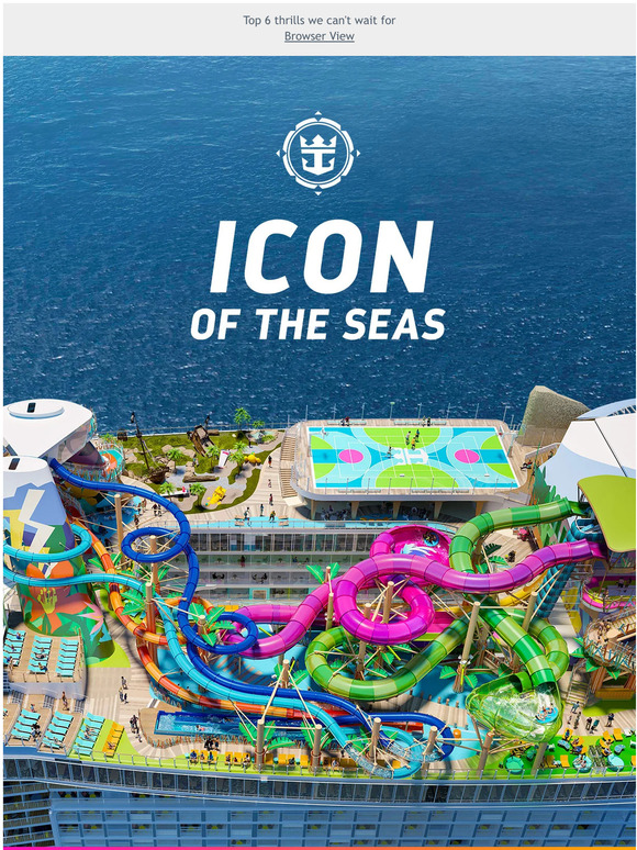 Royal Caribbean: The new Icon of the Seas has the largest waterpark at