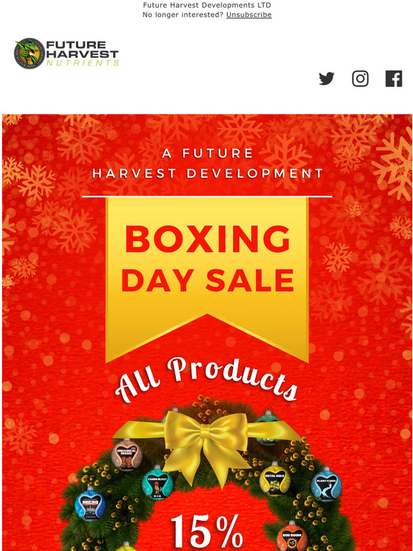 Boxing Day Deals Are Here