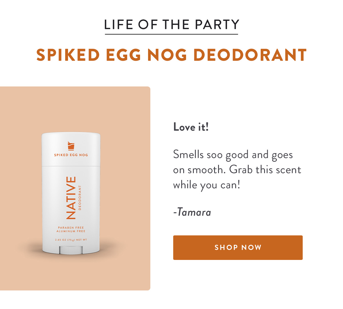 Native Deodorant And the award goes to… 🏅 Milled