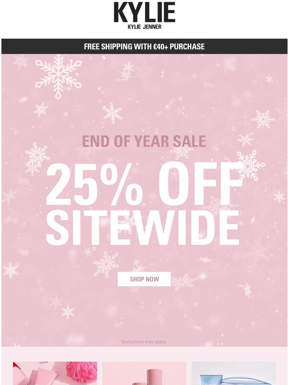 Kylie Cosmetics: 25% OFF SITEWIDE starts NOW 🛍️ | Milled