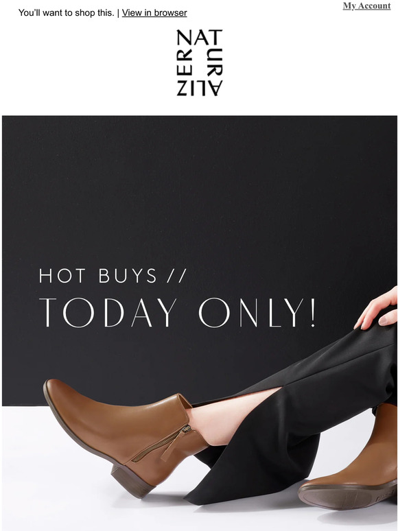 HOT BUYS: Today only! Booties for $79.99
