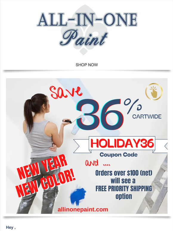 Heirloom Traditions Paint (US) 25 Quarts are back! Save 36 on your