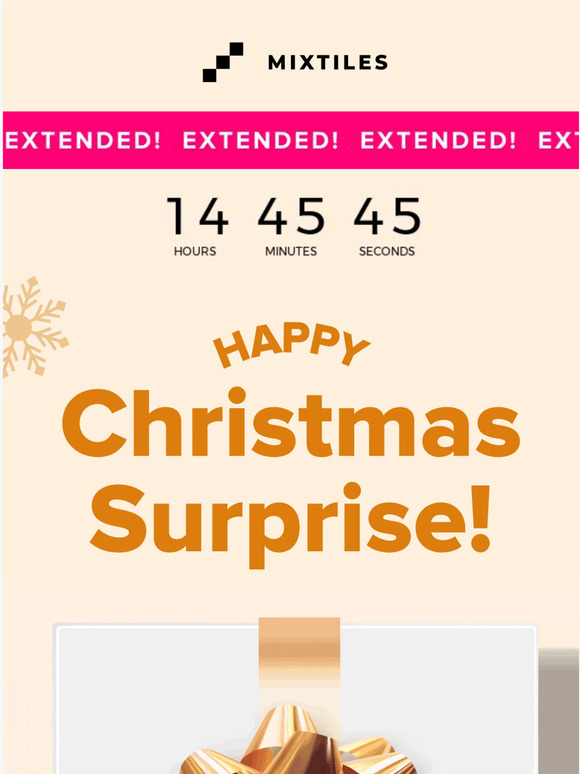 Mixtiles 🚨 BREAKING Discount Extended! Milled