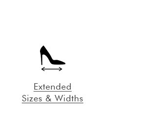 Extended Sizes Width