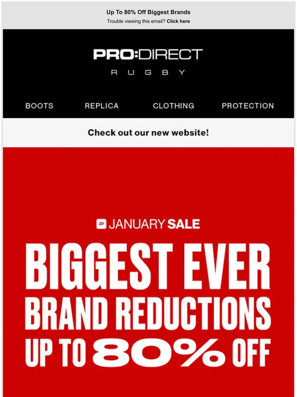 January Sale Starts Now!