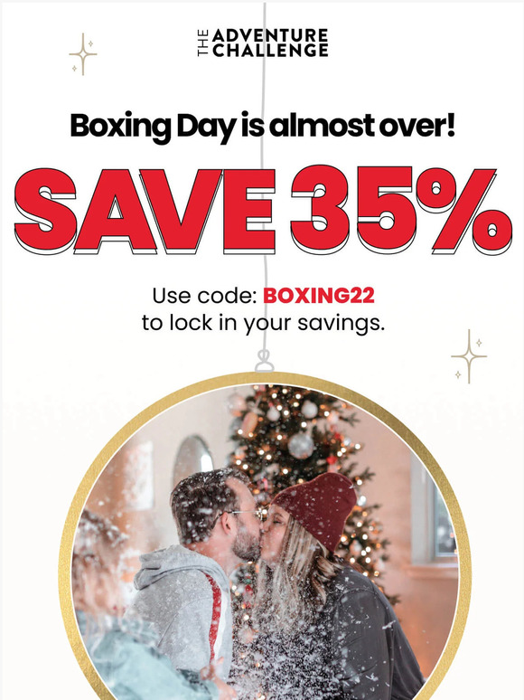 Last BIG sale of the year! Save 35% OFF!